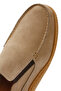 Men's Beige Nubuck Leather Comfort Loafer 26Sfd8000V3 - 8