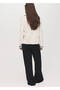 Contrast striped cardigan - 4