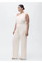 Drape Asymmetrical Long Jumpsuit - 7