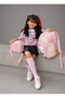 Premium Girls' 3-Piece School Bag Set Primary School Bag Lunch Bag