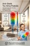 Dusting Tassel Ant-Static Washable Rainbow Microfiber Dust Catcher, Dust Collector Brush for Car, Home, Office 422687