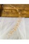 Golt Yellow Bridal Crown Hair Accessory Bride Wedding Henna Wedding Graduation - 4
