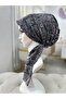 Scarf Bonnet Cotton Hoop Fabric Does Not Slip - 3