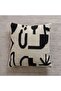 Olef Down Alternative Filled Cushion 50x50cm - Black - 8