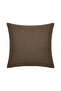 Sunset Textured Indoor / Outdoor Filled Cushion 50x50 Cm- Brown - 5