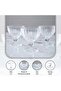 Quardro 6-piece Ice Cream Sundae Set 250ml - Clear - 3