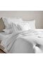 Rowan 4-piece Textured King Comforter Set 240x260cm - White