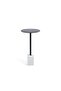 Zyth Accent Table Marble - Black White - 2