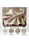 Fenix 12 Piece Cotton- Flex Faggoted Napkin Set 45x45cm - Beige - 4
