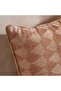 Carmela Textured Down Alt Filled Cushion 50x50cm - Rust - 2