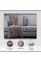Cormac Chenille Throw With Fringes 140x190cm-beige - 4