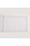 Havensoft Checkered Frame Turkish Cotton Bathmat 60x90 Cm-white - 3