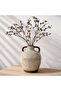 Zanzibar Terracotta Highgloss Vase With Handle 22.86x22.86x29.21cm - Grey