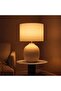 Horace E27 Ceramic Table Lamp 45x71cm - White - 2