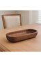 Rabaha Acacia Oval Serving Bowl 31.7x13.9x7.6cm -natural
