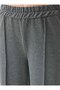 Hooded Tracksuit Set with Stitching Detail - Gray Melange - - 6