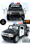 2005 Hummer H2 Sut Police Pull Drop Die - Cast Openable Doors Collectible Metal Model Car - 7