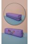 Kuromi My Melody Hello Kitty Cinnamoroll Figured Soft Silicone Pencil Case Pen Holder - Pastel Purple