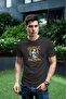 Silence Regular Fit Black Unisex T-Shirt - 3