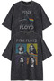 Unisex Pink Floyd Members Back Printed Washable T-Shirt, Oversize Rock Band Themed Retro T-Shirt