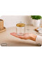 6-Piece Premium Gold Lids Glass Food and Supplement Jar Set 210 Cc |   Multi-Purpose Storage Container - 4