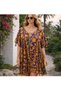 Organic Woven Cotton Pareo – Loose Fit Standard Size Beach Dress