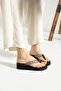 شبشب شاطئ أنيق للنساء من Robin Platform Brown Leopard - 4