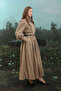 Camel Shirt and Skirt Set - 5