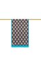 Turquoise Hatai Pattern Silk Scarf - 3