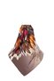 Mink Diamond Pattern Silky Scarf - 3