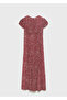 Patterned Dress with Side Slit - 3