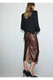 Sequin Midi Skirt - 4