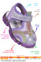 Marsa Velcro Baby Girl Sandals - 2