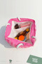 Tote Beach Bag, Large Size Shopping and Daily Shoulder Bag with Zipper 50X30 cm - 5