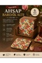 Set of 6 Vintage Stylish Design Mdf Wooden Decorative Gift Coasters Flower