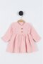 Baby Girl Dress Lace Detailed Stylish Muslin Dress - 3