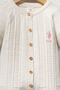 U.S. Polo Assn Baby Girl Cream Jumpsuit - 3