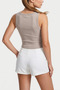 Women's Square Neck Cotton Modal Crop 3-Piece - Softfit - 5