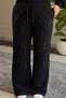 5540 - Stylish and Comfortable 2-Yarn Lycra Hooded Decoration Stone Detailed Hijab Women's Set - 8