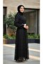 Lace Mother Dress Black 16800 - 2