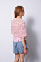 Lace-Embellished Knitted Blouse - 4