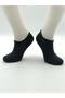Men's Black Seamless Sneakers Ballet Invisible Sports Bamboo 6-Piece Socks - 3