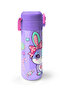 Kids Milka Water Green Rabbit Patterned Thermos with Straw and Direct Drinking Steel Thermos 500 ml 38137 - 6