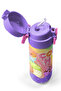 Kids Milka Ice Cream Patterned Thermos with Straw and Direct Drinking Steel Thermos 500 ml 38136 - 4