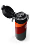 Kids Orange Burgundy Patterned Straw and Direct Drinking Steel Thermos 500 ml 31892 - 4