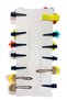 Girl's Yellow Hair Clips/Snap Buckle Set 14 Pieces – Mixed Figure Hair Accessories - 2
