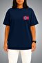 Oversize Bouvet Island Flag Pocket Printed Unisex T-Shirt - 2
