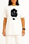 Oversized Blancanieves Spanish Movie Chest B Printed Unisex T-Shirt - 2
