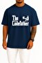 Oversized the Codefather - Computer Programmer Chest Printed Unisex T-Shirt