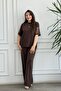 Sweatshirt Set with Embroidery Detail on the Sleeves and Sides - 5